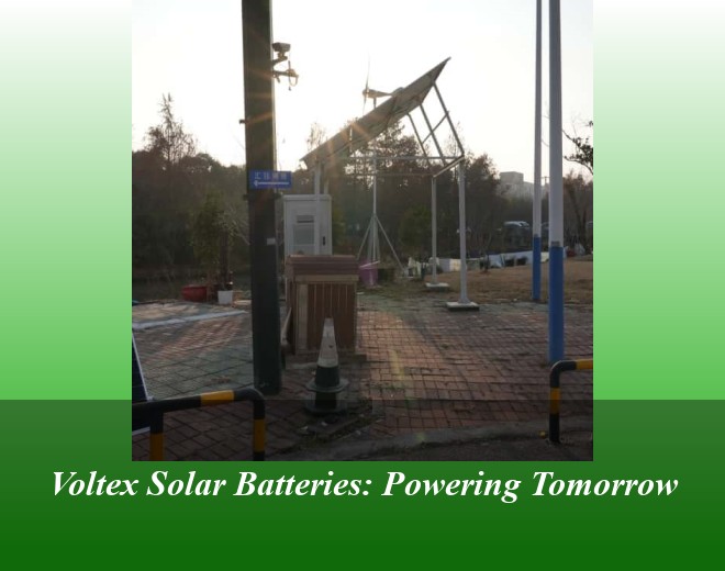 Voltex Solar Batteries: Powering Tomorrow